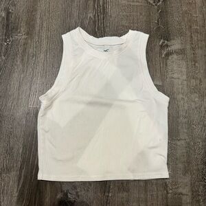White tank top from Hollister